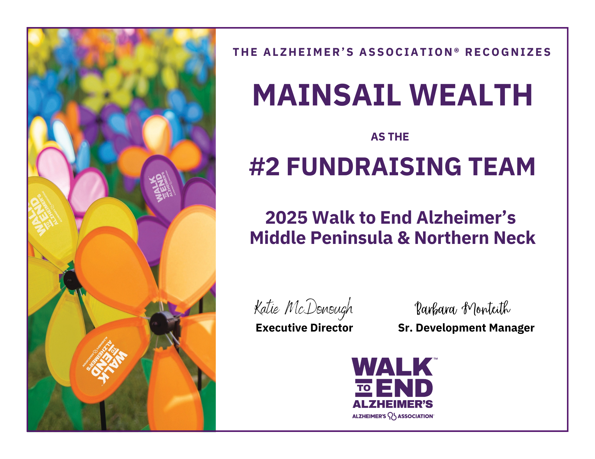 2025 Walk to End Alzheimer's